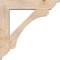 Ekena Millwork Legacy Traditional Smooth Bracket w/ Offset Brace, Douglas Fir, 7 1/2"W x 36"D x 36"H BKT0806X36X36LEC01SDF - alternate 4